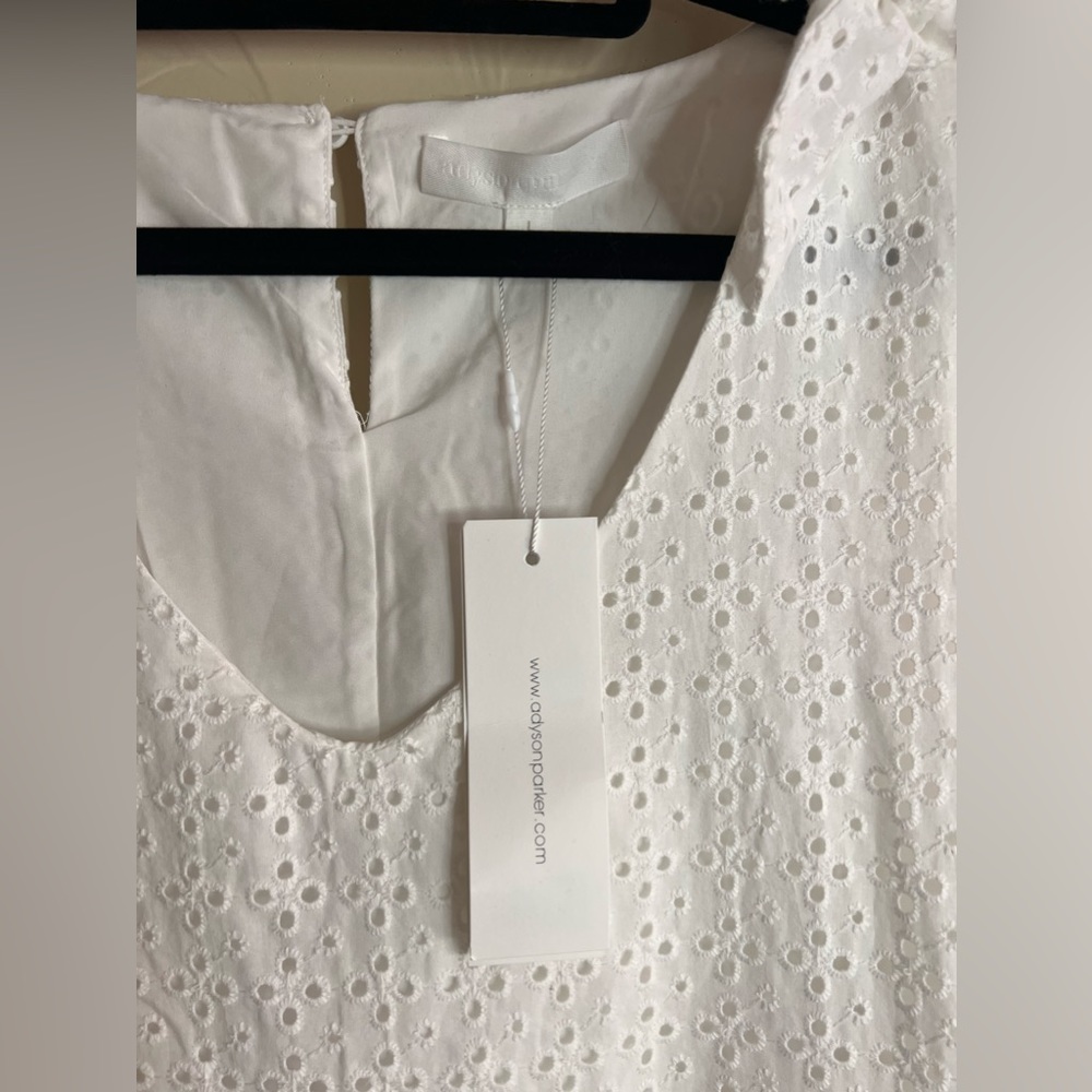 NWT Adyson Parker Cotton Tiered Dress - Picture 6 of 8